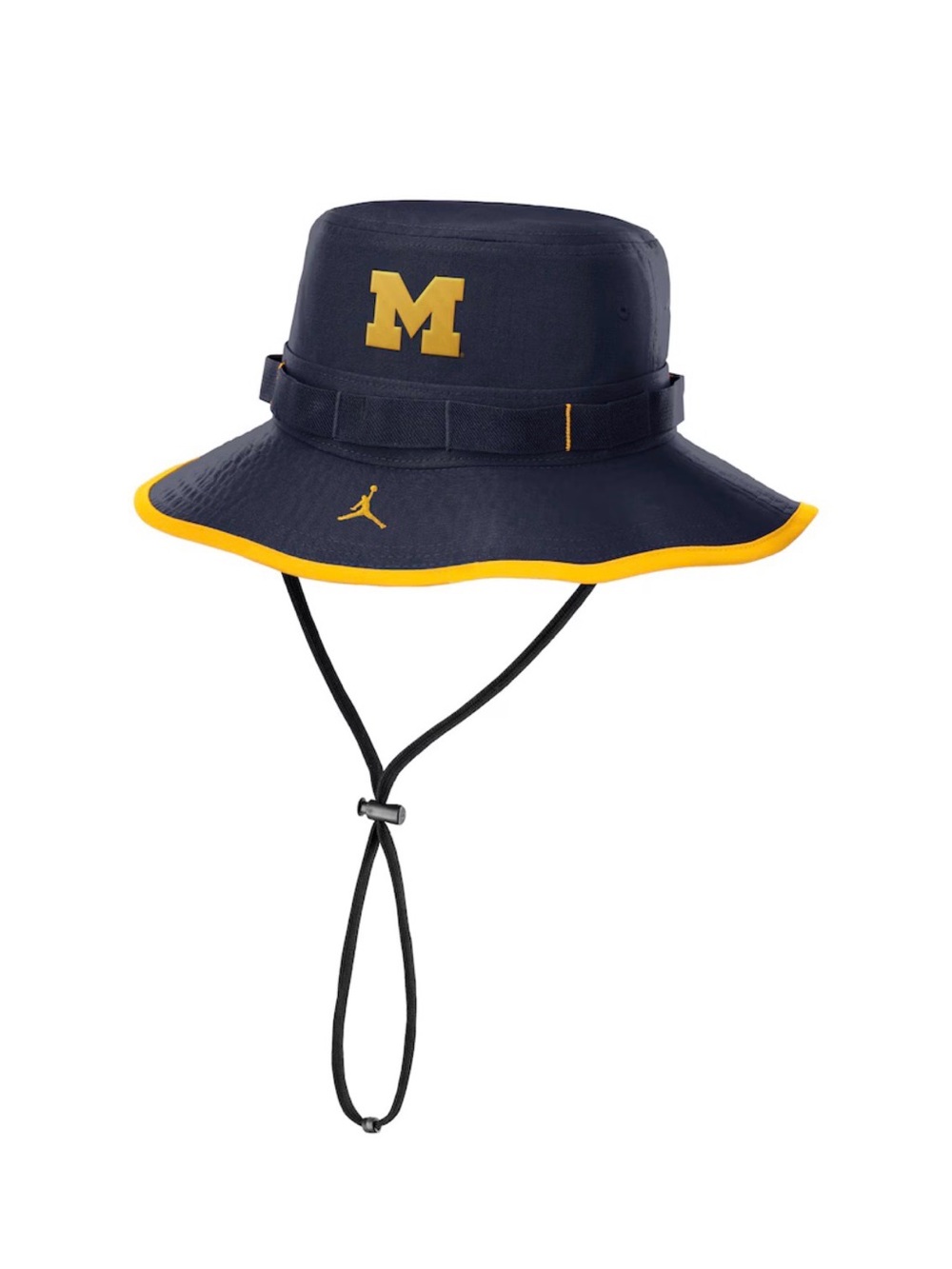 U of M Michigan Wolverines Jordan Brand On-Field  Boonie Bucket Hat Navy Small